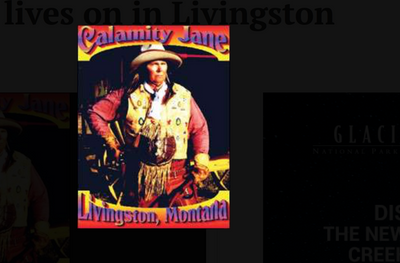 'Calamity Jane' returns to Montana