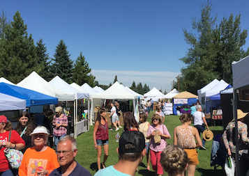 Red Lodge Arts Fair on Labor Day