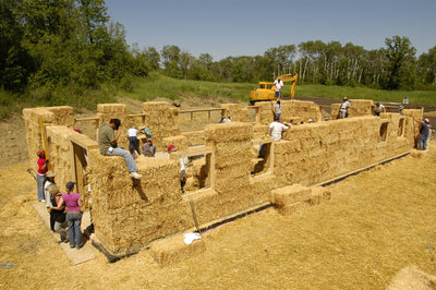 One Straw Bale at a Time: building sustainable homes