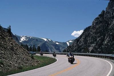Motorcycling Montana