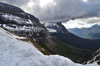 Plowing continues on Glacier Park's Sun Road