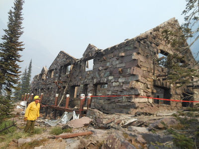 Crews work to preserve Sperry Chalet over winter
