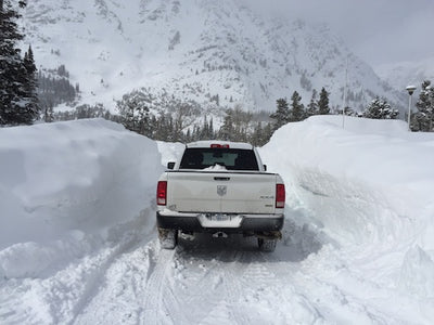 Glacier Park begins tough job of snow plowing