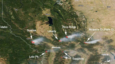 Seeley Lake area evacuated