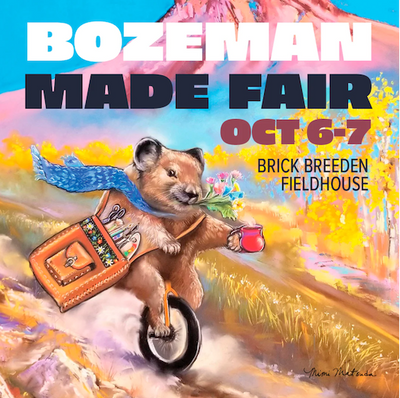 Montana made crafts at Bozeman MADE fair