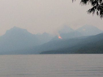 Lightning causes new fires in Glacier National Park