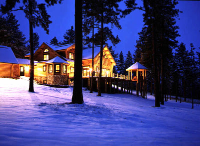 Building a Montana log home