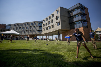 Green LEED building in Bozeman