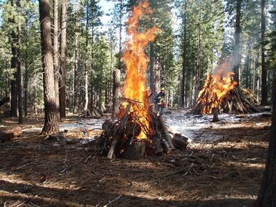 Fall burning season ends