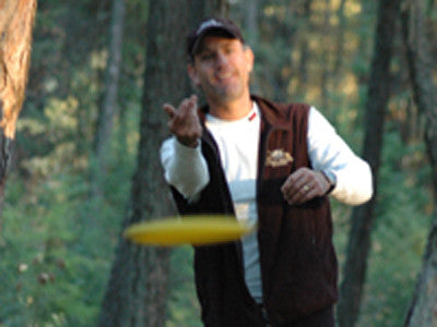 The fun of disc golf