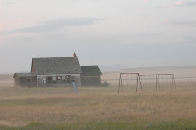 A schoolhouse on Wall Mountain