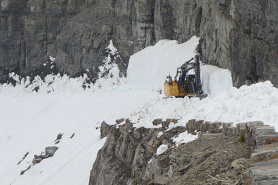 Video: Plowing Glacier Park's Going to the Sun Road