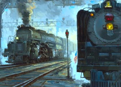 Art exhibit of railroads comes to Kalispell