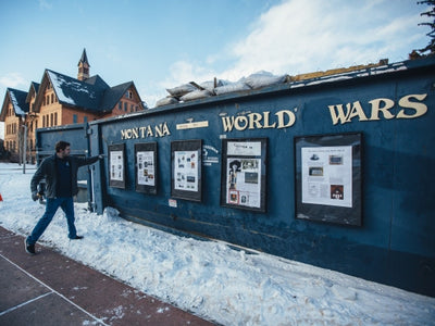 Students re-create World War I trench