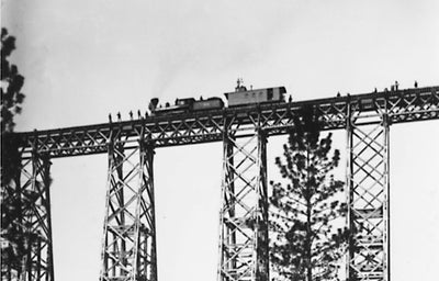 Looking Back: historic train trestle