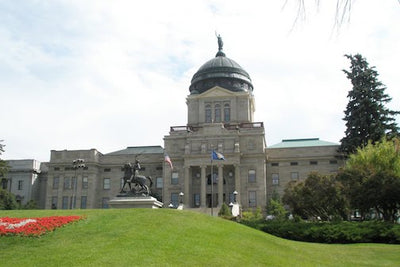 Governor Bullock presents awards in government