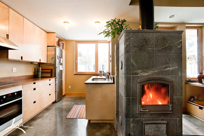 Tulikivi brings style, warmth to Bozeman home