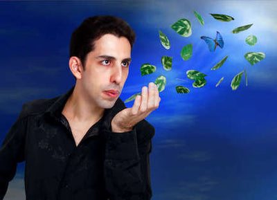 Master of illusion performs in Whitefish